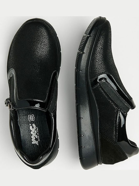 Damen Slip-Ons Schwarze
