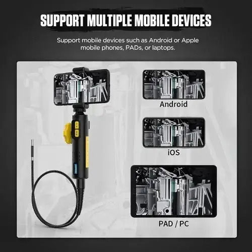 Autool Endoscope Camera 1920x1080 pixels for Mobile with 1m Cable