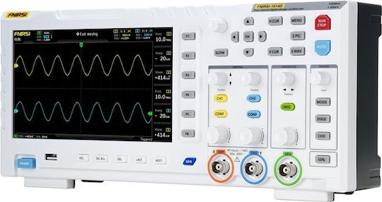Finirsi 1014D Heat Rate Monitor Counter 100MHz with 2 Channels and 7" Screen