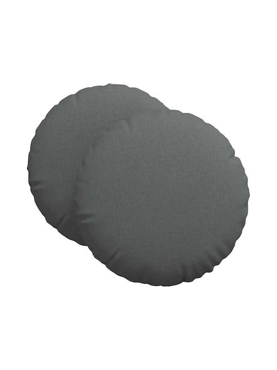 vidaXL Μαξιλάρι Καναπέ Σκούρο Γκρι 60x60εκ.
