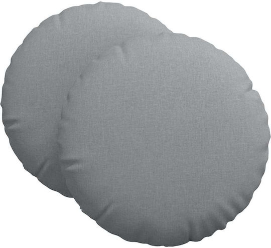 vidaXL Възглавница за диван Light Gray 2бр 60x60см.
