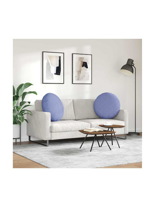 vidaXL Sofa Cushion Jeans Blue 2pcs 21x60cm.