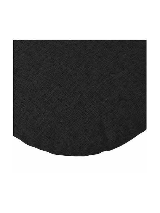 vidaXL Perna de canapea Negru 2buc 50x50cm.