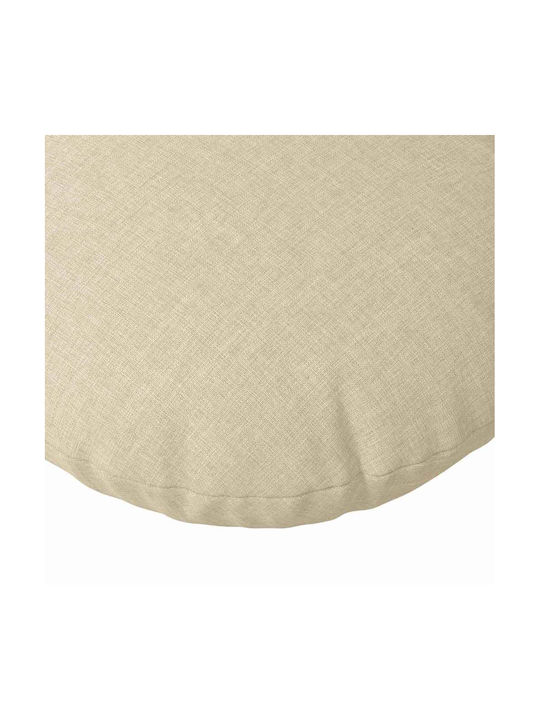 vidaXL Sofa-Kissen Cream 2Stück 50x50cm.