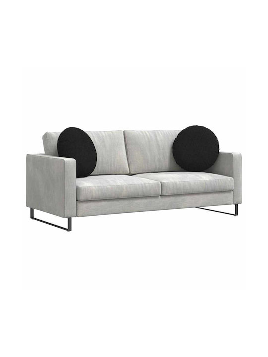 vidaXL Perna de canapea Negru 2buc 50x50cm.