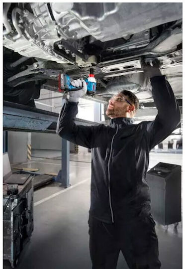 Bosch 06019N2100 Brushless Impact Wrench Battery 18V Solo with Socket 1/2" & 1/4"