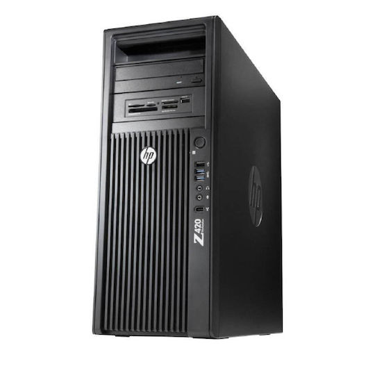 HP Z420 Tower Refurbished Grade A (Xeon-E5-1620V2/8GB/500GB HDD/No OS)