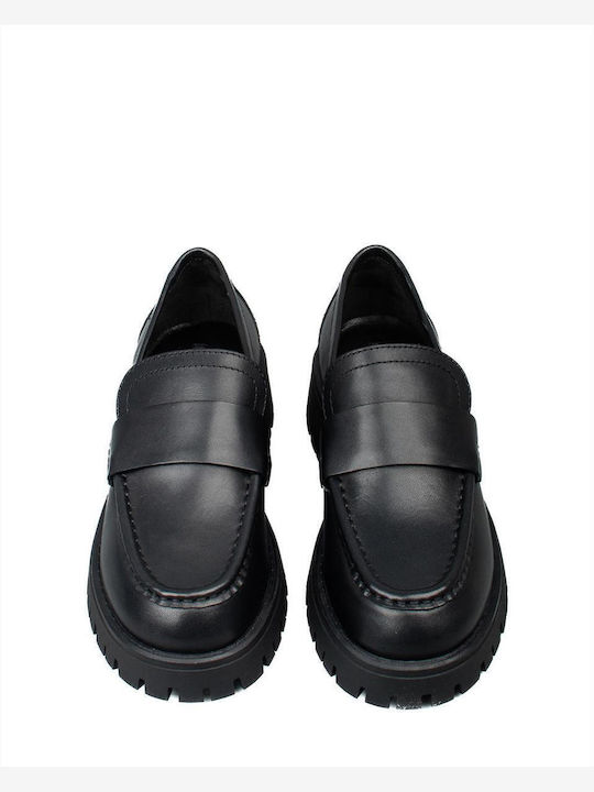 Tricks Mocasini Dama Loafers Negru