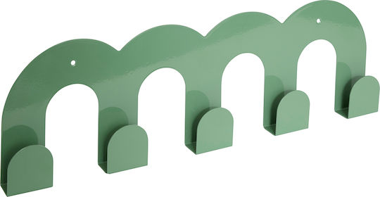 A-s Cherie Μεταλλική 5 Θέσεων 50x15.7x3.3cm