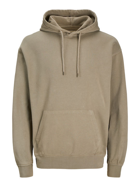Jack & Jones Φούτερ Silver Sage με Κουκούλα