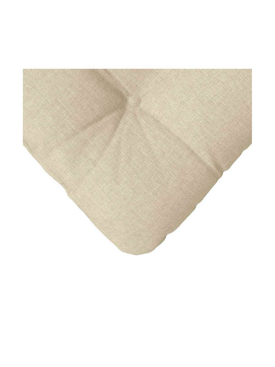 vidaXL Zierkissen Beige 40x40cm