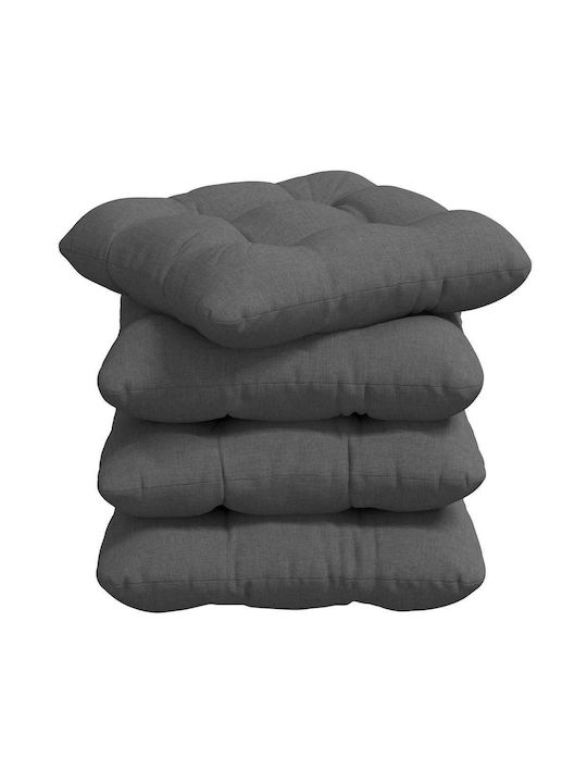 vidaXL Grau Sofa-Kissen 40x40cm