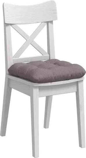 vidaXL Kissen Für Das Sofa Braun 40x40cm