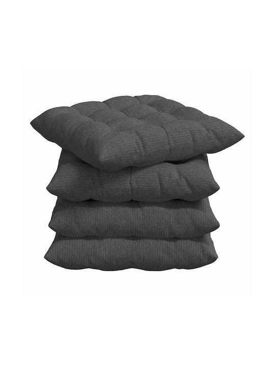 vidaXL Sofa-Kissen Grau 40x40cm