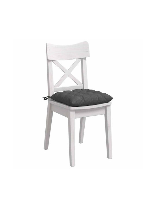 vidaXL Sofa-Kissen Grau 40x40cm