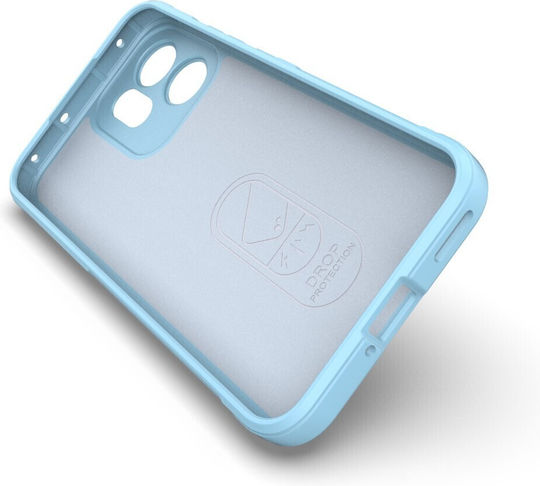 Magic Shield Back Cover Σιλικόνης Μπλε (Oppo Reno14F)