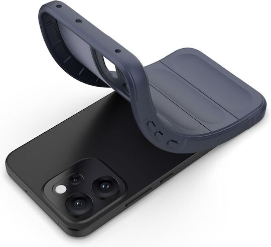 Magic Shield Back Cover Σιλικόνης Μπλε (Oppo Reno14F)