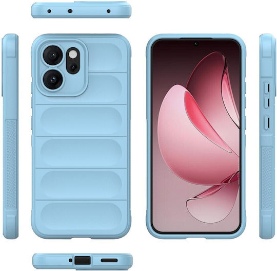 Magic Shield Back Cover Σιλικόνης Μπλε (Oppo Reno14F)