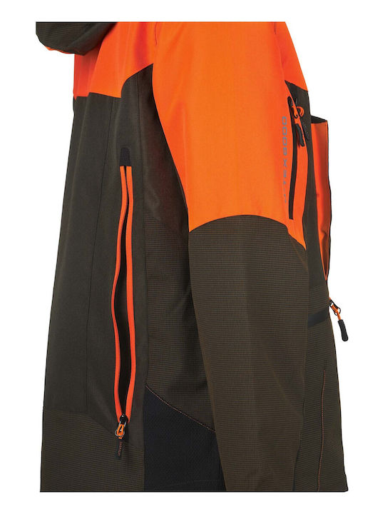 Univers Jachetă de vânătoare Softshell Verde/Arancio