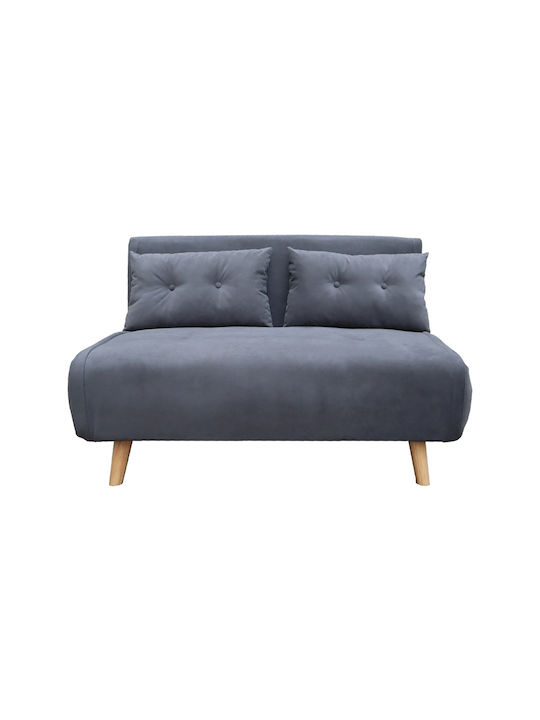 Josuane Doppelsitzer Sofa Sofa Charcoal 122x80x81cm