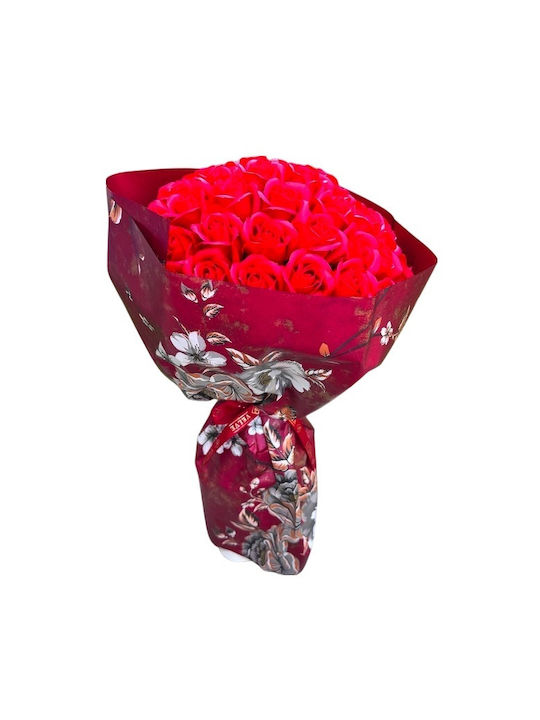 Royal Red Bouquet 55 Soap Roses