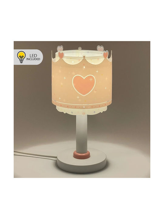 Ango Led Παιδικό Διακοσμητικό Φωτιστικό Little Queen Ροζ 30x15cm