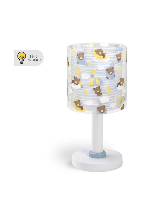 Ango LED Kinder Dekorative Lampe Baby Teddy Blau 30x15cm