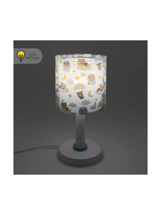 Ango Led Kids Decorative Lamp Baby Teddy Blue 30x15cm