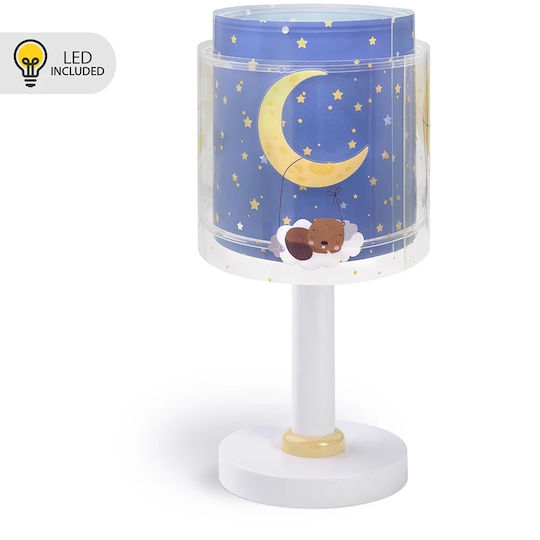 Ango Led Kids Decorative Lamp Moon Dream Blue