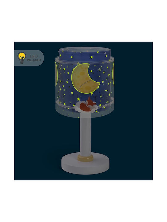Ango Led Kids Decorative Lamp Moon Dream Blue