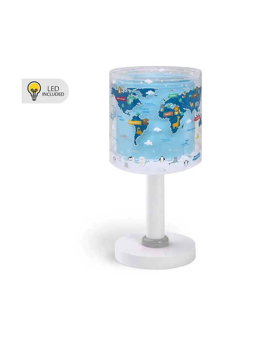 Ango Lumini LED Lampă decorativă pentru copii Albastru deschis 29x13.5cm