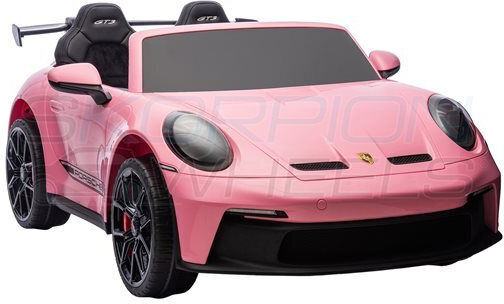 Porsche 911 GT3 Original Две Места с Дистанционно Управление Лицензиран 24 Волта Розова за 3+ Години