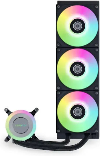 Lian Li GA II Lite RGB 360 Water Cooling AIO CPU with 3 Fans 120mm