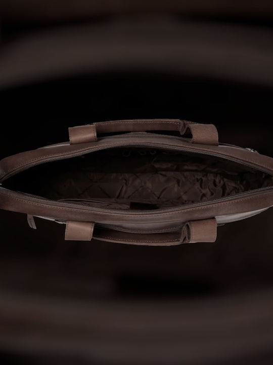 The Chesterfield Brand Τσάντα Ώμου / Χειρός για Laptop 15.6" σε Καφέ χρώμα C40.1033-024