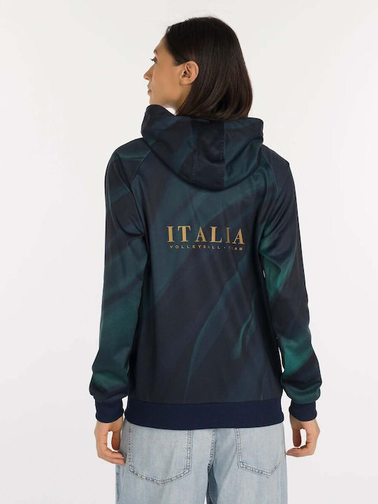 Herren Sweatshirt mit Kapuze in Grün