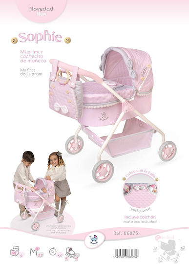 De Cuevas Puppen Kinderwagen Für 3+ Jahre
