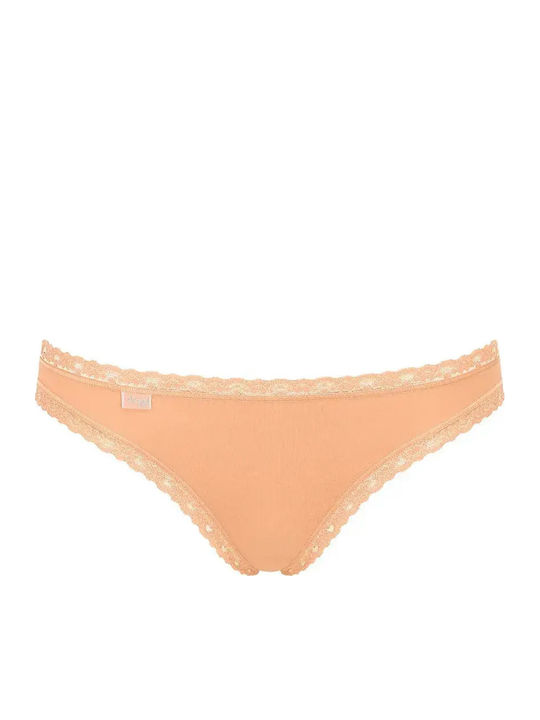 24/7 Weekend H Tanga Βαμβακερά Women's Slip 3Pack with Lace Somone/veraman/ombre
