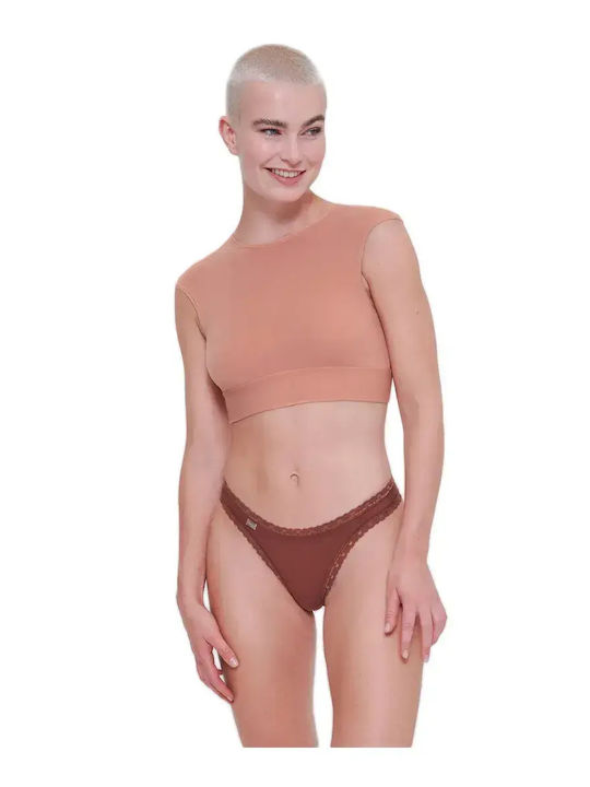 24/7 Weekend H Βαμβακερά Damen Brasilien 3Pack Coffee/grey/ecai