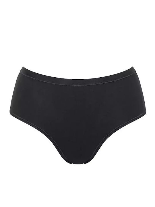 Βαμβακερά Γυναικεία Slip 3Pack Μαύρο