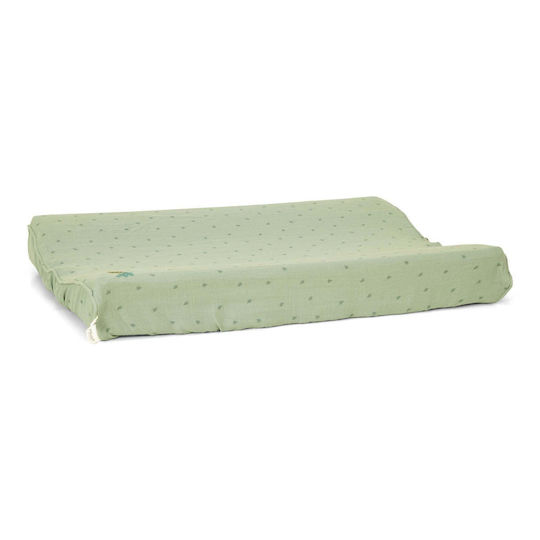Little Dutch Changing Pad Cover Pure made of Fabric Pure Sage