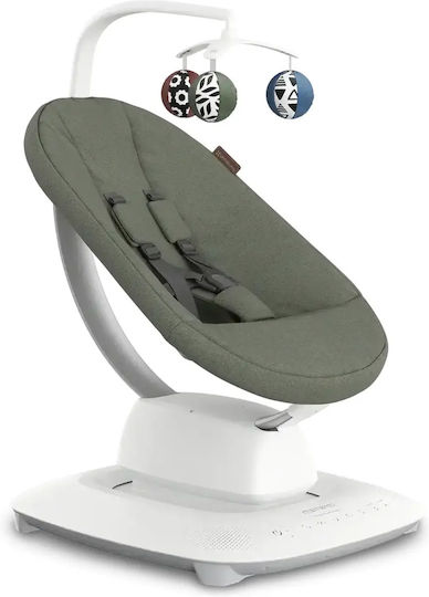 UPPAbaby Elektrisch Baby Relax Schaukel Mamaroo Smart Camila Dark Green Mélange für Kind bis 11.3kg