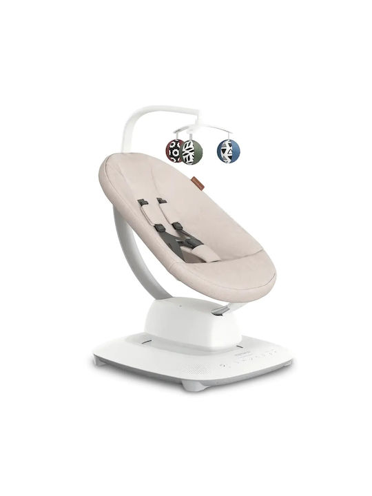 UPPAbaby Ηλεκτρικό Relax Μωρού Κούνια Mamaroo Smart Charlie Sand Mélange για Παιδί έως 11.3kg