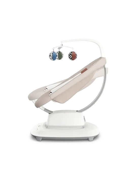 UPPAbaby Ηλεκτρικό Relax Μωρού Κούνια Mamaroo Smart Charlie Sand Mélange για Παιδί έως 11.3kg