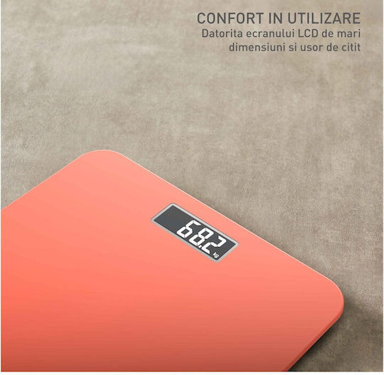 Tefal Premiss Digital Badezimmerwaage in Orange Farbe