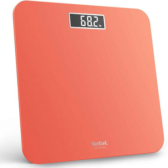 Tefal Premiss Digital Badezimmerwaage in Orange Farbe