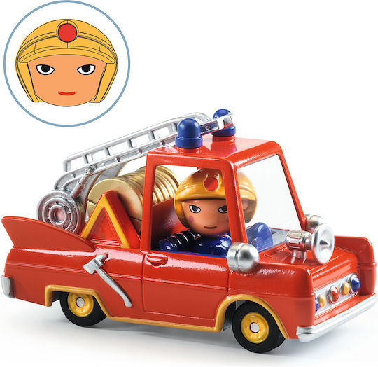 Djeco Fire Truck Car for Ages 3+