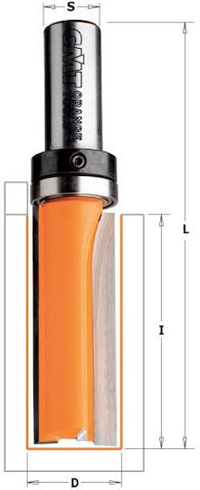 CMT Φρέζα 16mm x 66.5mm x 8mm με Ρουλεμάν