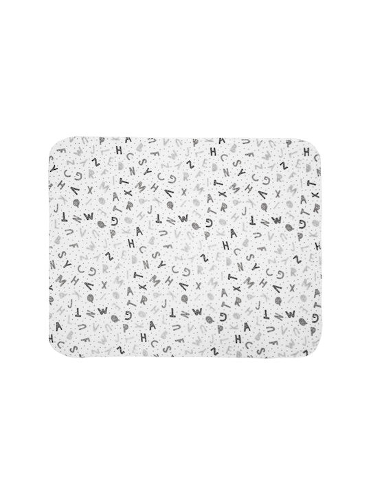 Lorelli Blanket Nursery Swaddling Blankets Gray with Animal 90x75cm