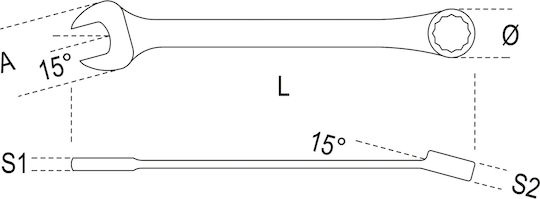 Beta Германополигонно Ключови инструменти 10mm 1бр