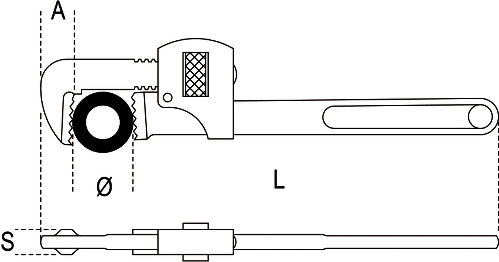 Beta Κάβουρας Υδραυλικών 2" 300mm